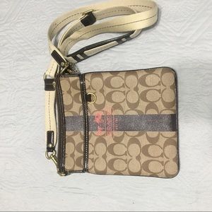 Coach Crossbody Brown and Tan Bag